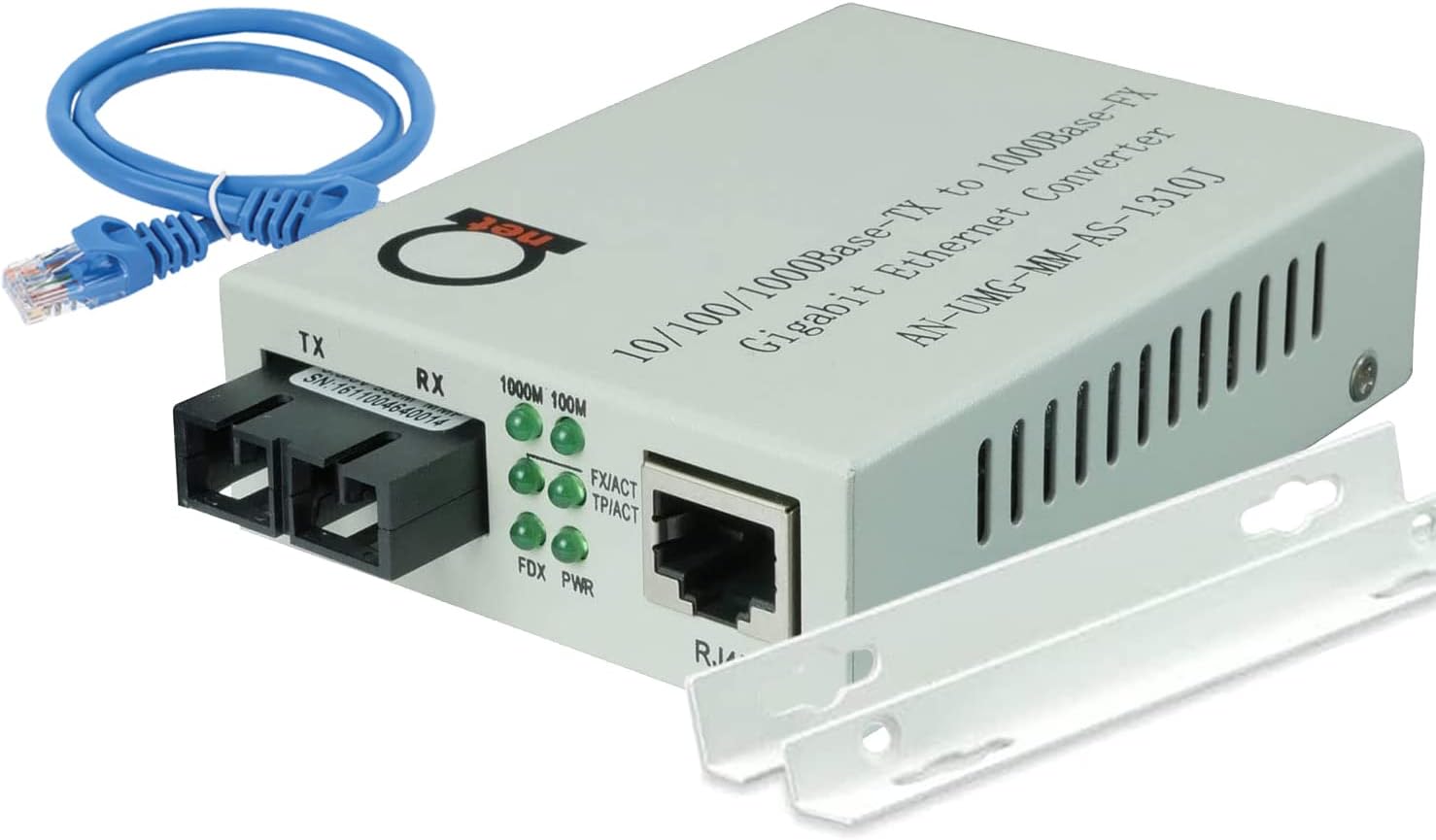 Multimode Gigabit Fiber Media Converter for Fast Ethernet Use