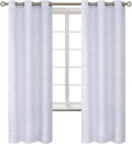BGment Kids Room Curtains 42 x 72 in - Star Print Room Darkening