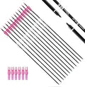 TIGER ARCHERY 30Inch Carbon Arrow Practice Hunting Arrows Review