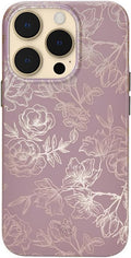 iPhone 14 Pro Case Floral - MagSafe Compatible, 10ft Drop Tested