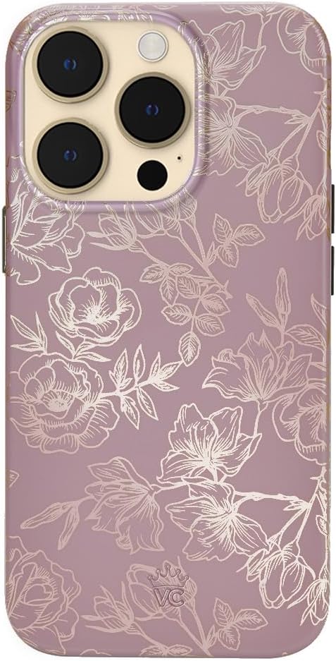 Floral iPhone 14 Pro Case with MagSafe - 10ft Drop Tested