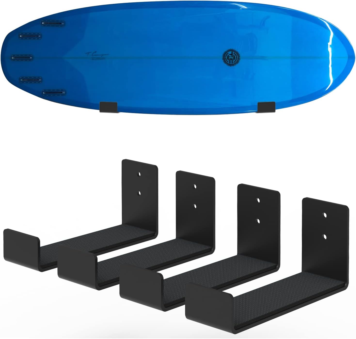 Surfboard Wall Mount - Stylish Storage Solution