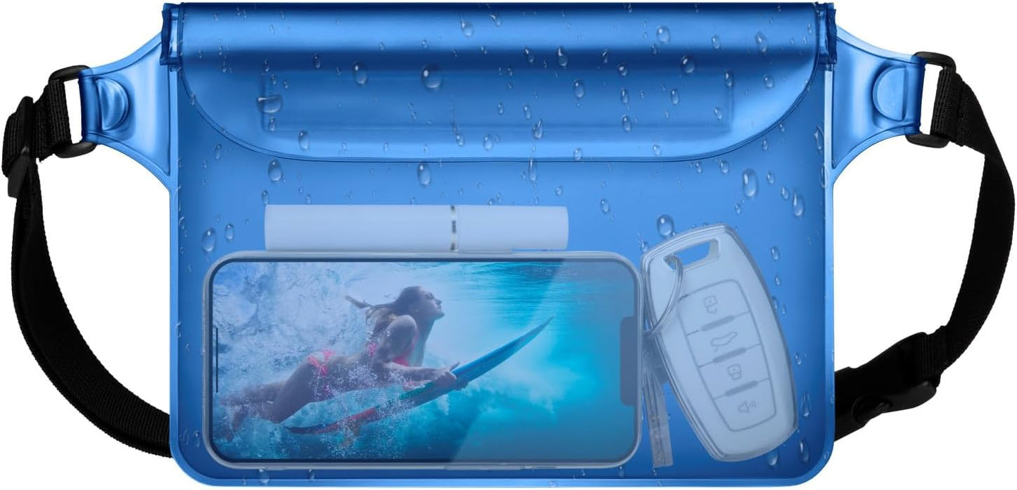F-color Waterproof Fanny Pack - Keep Valuables Dry