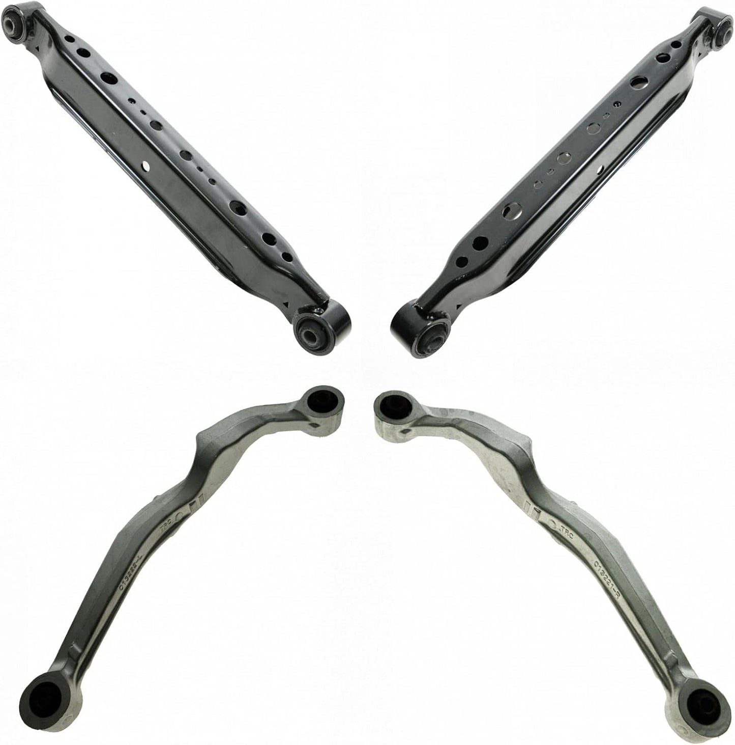 TRQ Rear Control Arm Set for 2008-2013 Nissan Rogue Vehicles