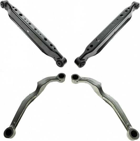 TRQ Rear Control Arm Set for 2008-2013 Nissan Rogue Vehicles