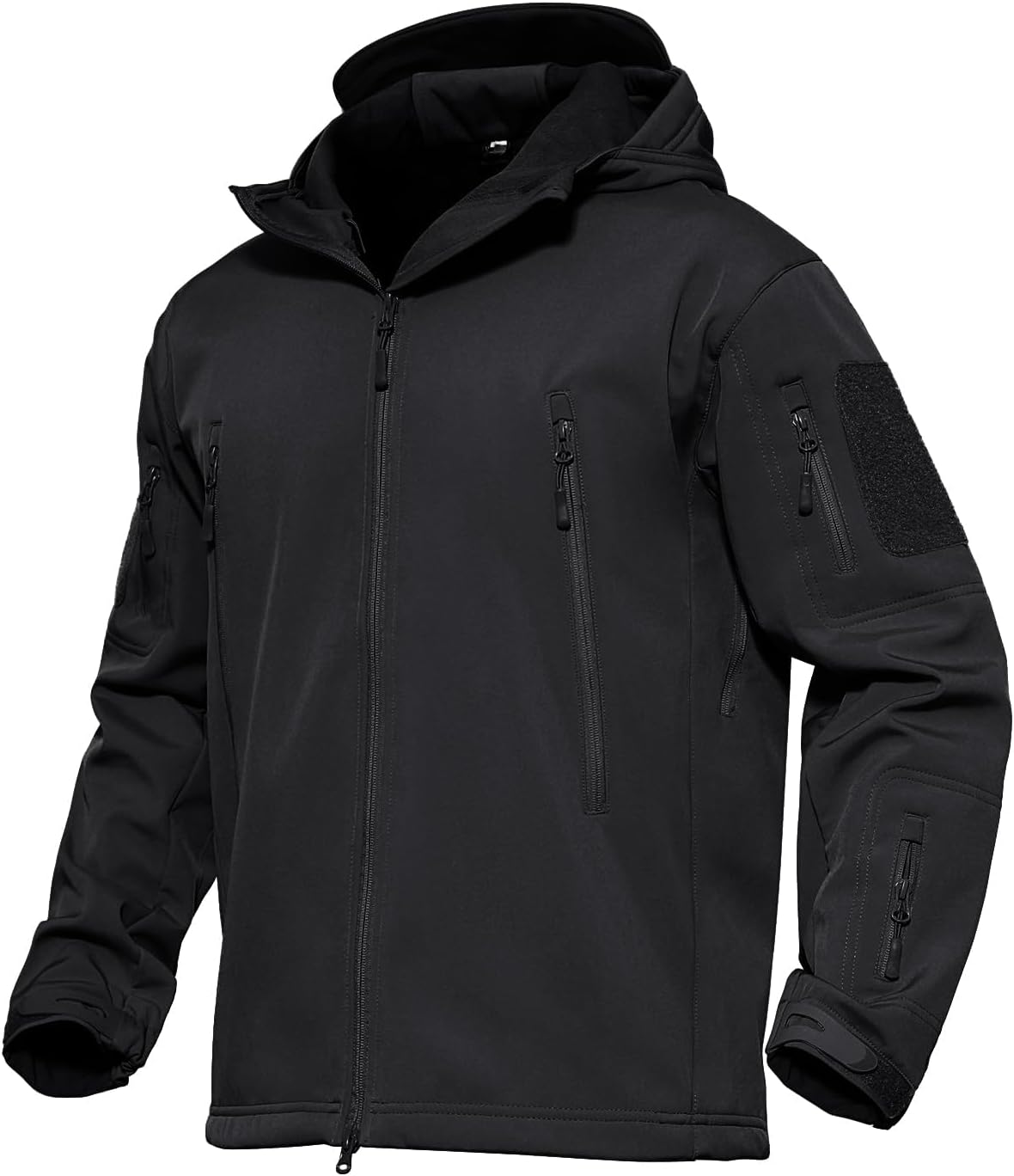 MAGCOMSEN Men's Tactical Waterproof Softshell Jacket for Winter