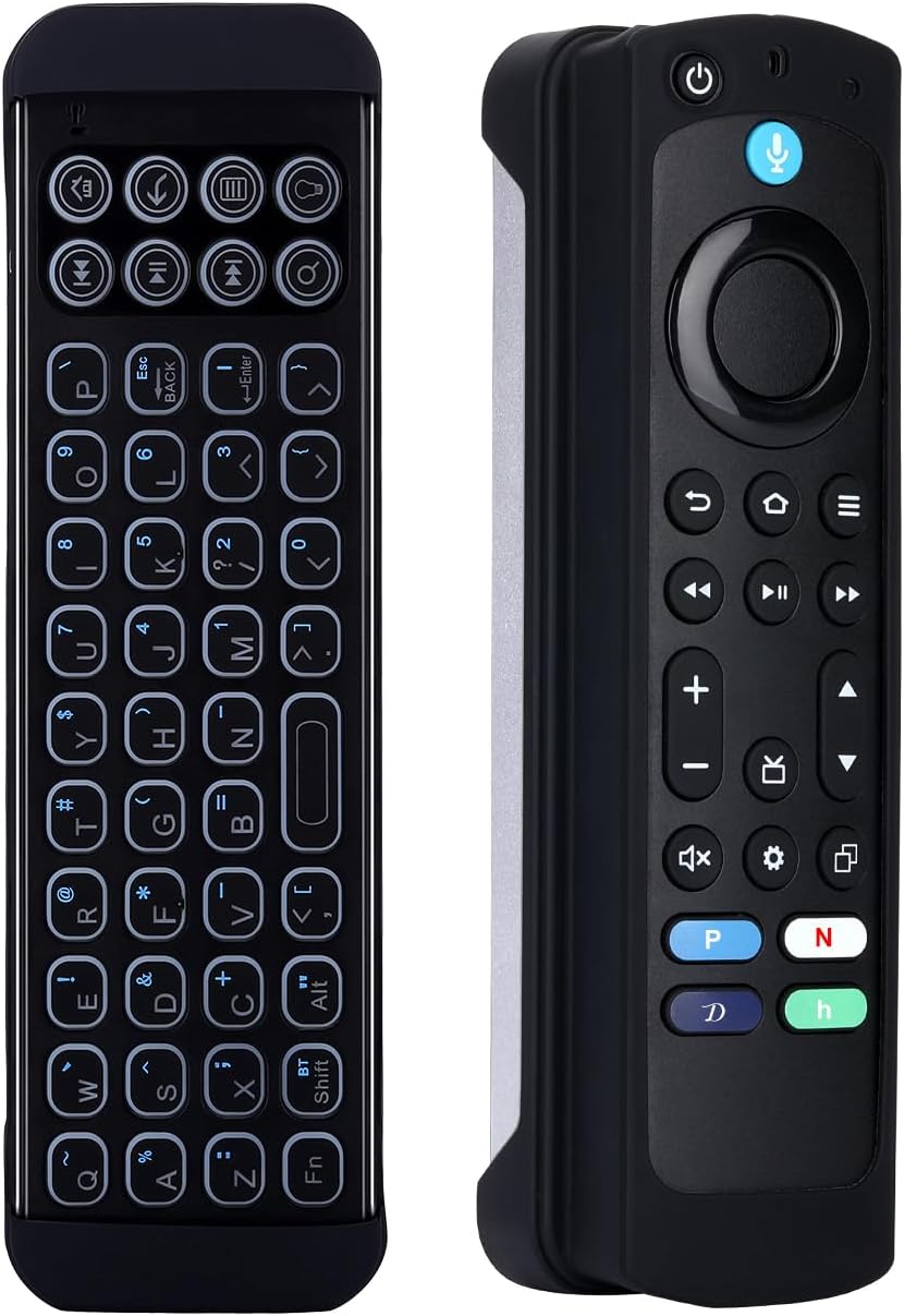 Voice-Control Bluetooth Keyboard for Smart TVs