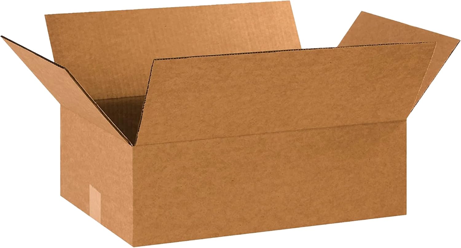 Heavy Duty 18x12x6 Corrugated Cardboard Boxes for Shipping