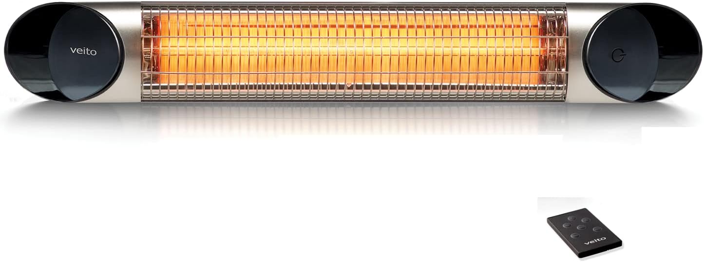 Veito 2500W Outdoor Ceiling Heater - Cozy Patio Warmth