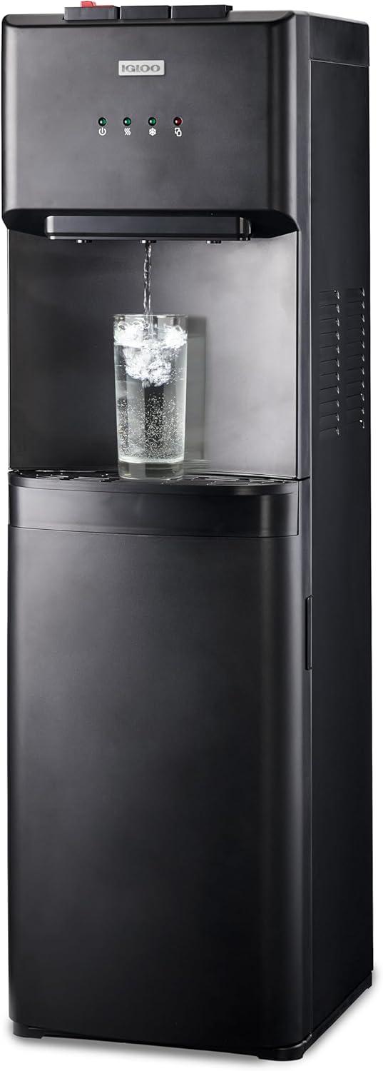 Igloo Bottom Loading Water Cooler with Hot, Cold, Room Temp Water