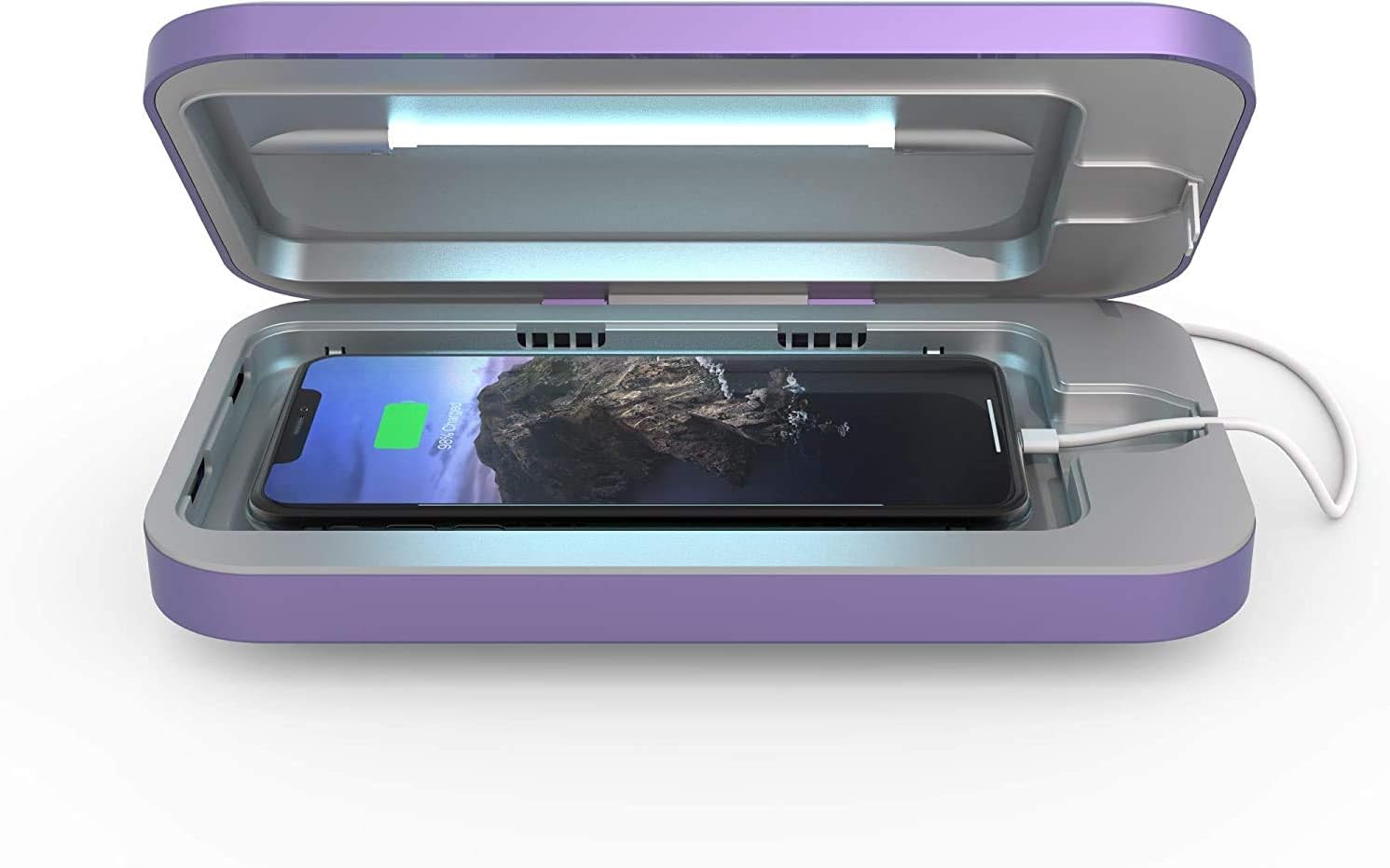 PhoneSoap 3 UV Cell Phone Sanitizer and Charger for All Phones