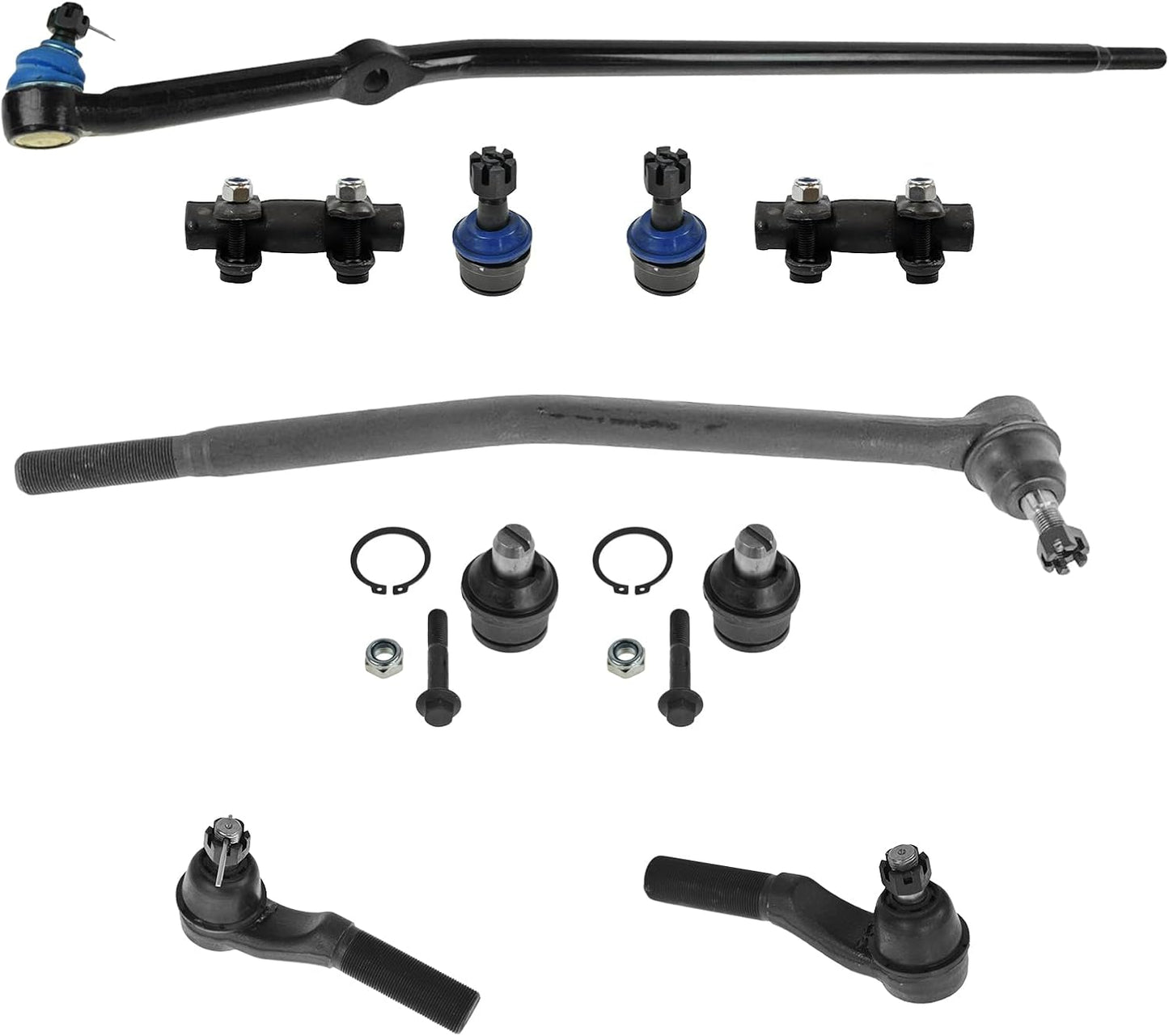 TRQ Front Steering & Suspension Kit for 2005-2006 Ford E-150