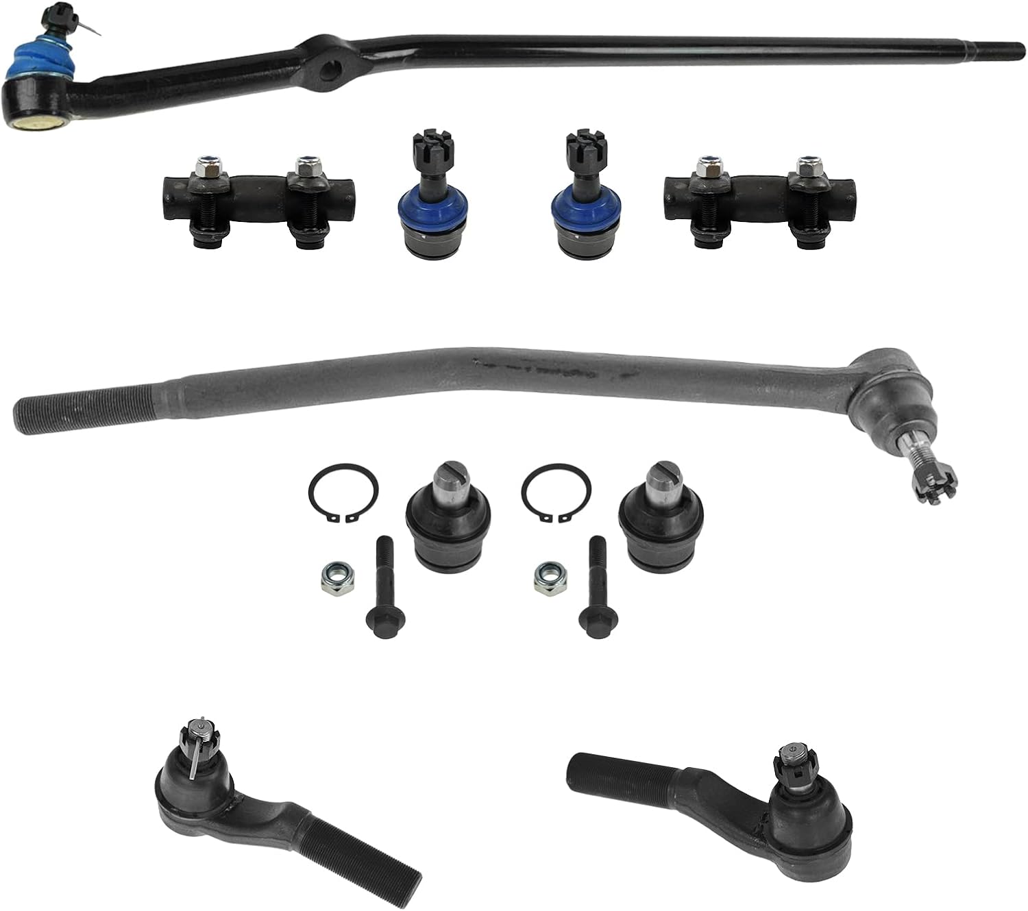 TRQ Front Steering & Suspension Kit for 2005-2006 Ford E-150