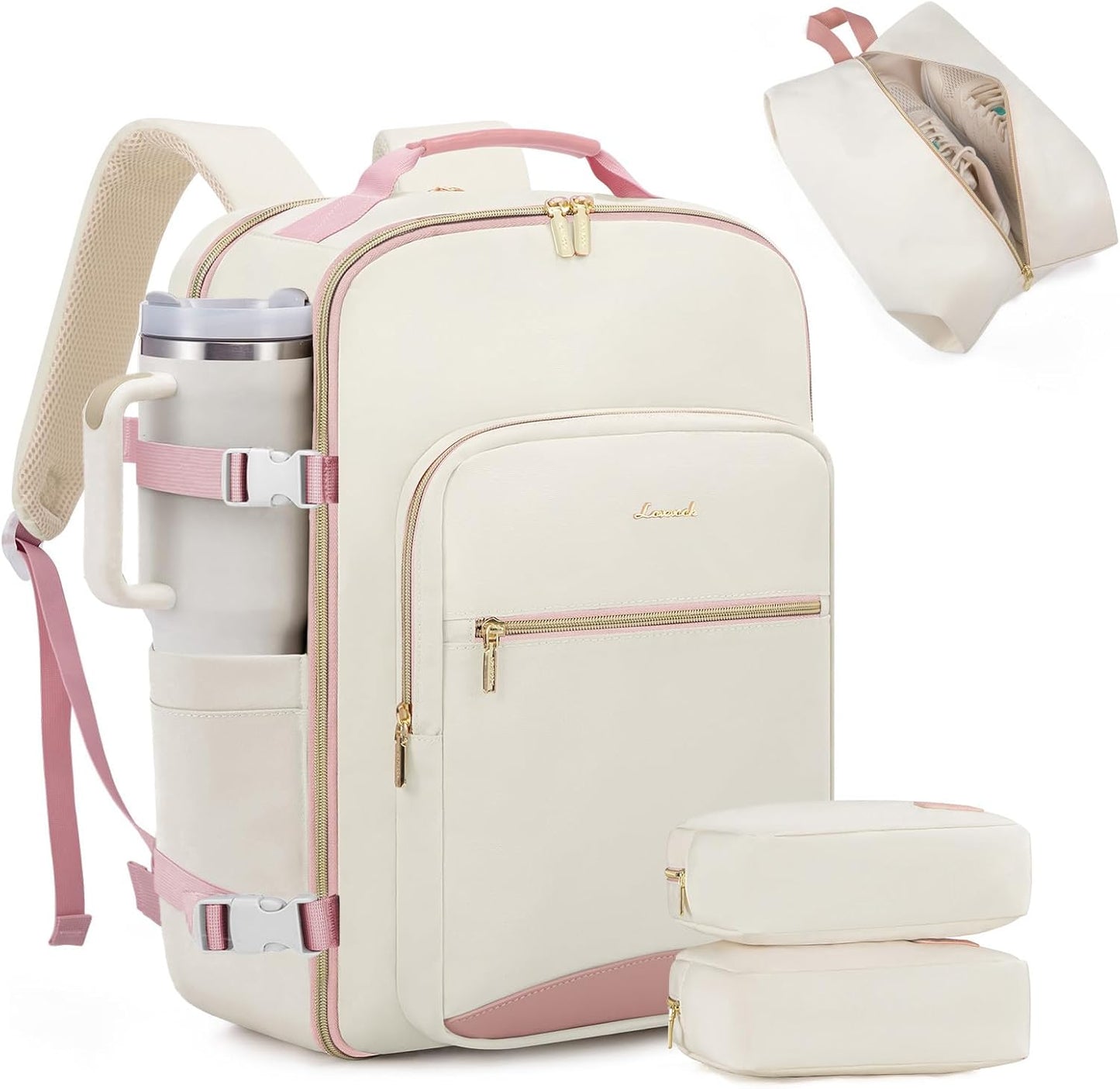 LOVEVOOK 40L Large Travel Backpack for Women and Men