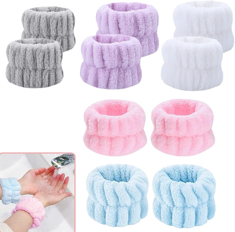 Water-Repellent Microfiber Wrist Towels - Set of 10