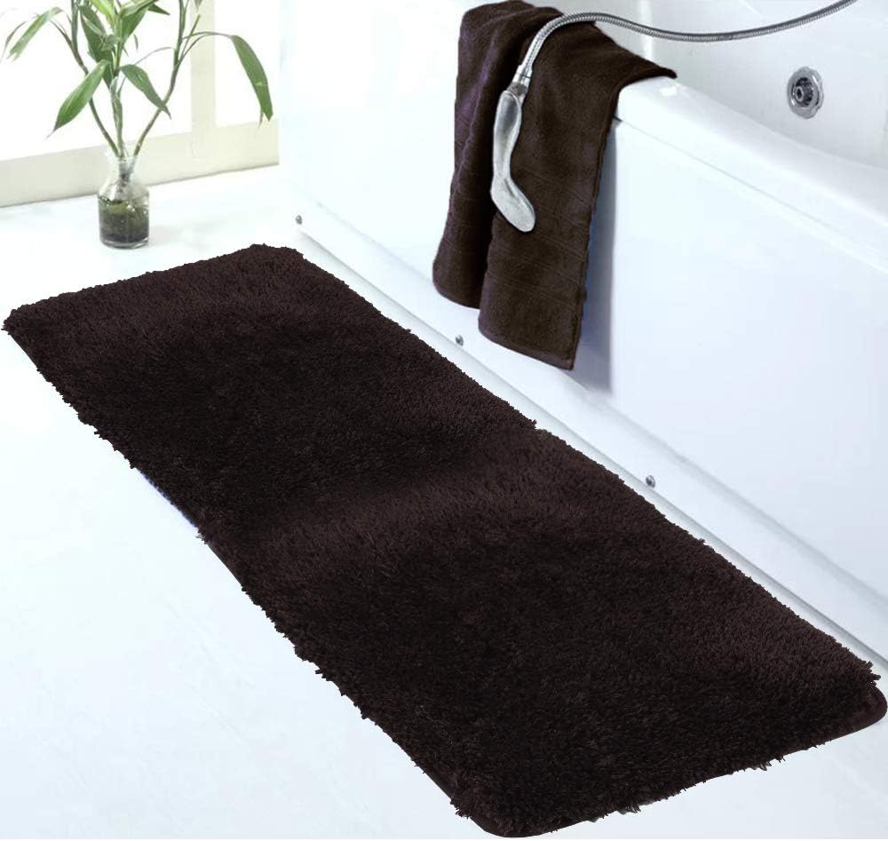 Walensee Large Bathroom Rug 24x60 Extra Soft Non Slip Mat