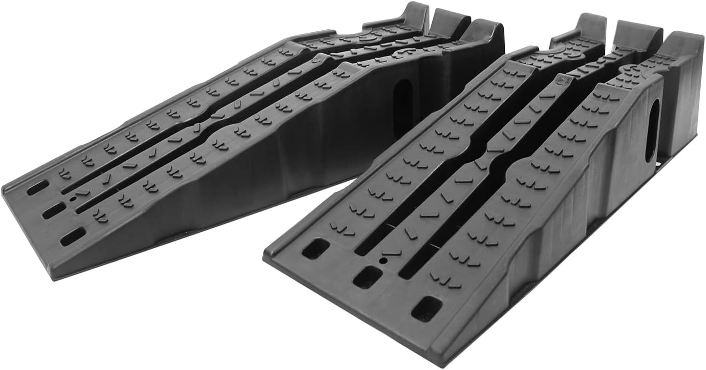 MaxxHaul 50947 Stackable Vehicle Car Ramp with 6500 LBS Capacity