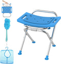 Folding Shower Chair Seat 17.5 in Stainless Steel - Stable Bath Seat