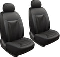 Front Seat Cover for Honda Civic Accord CRV - Black 2-Pack