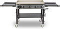 Pit Boss PB757GD 36in Gas Flat Top Griddle with Cover and Shelves