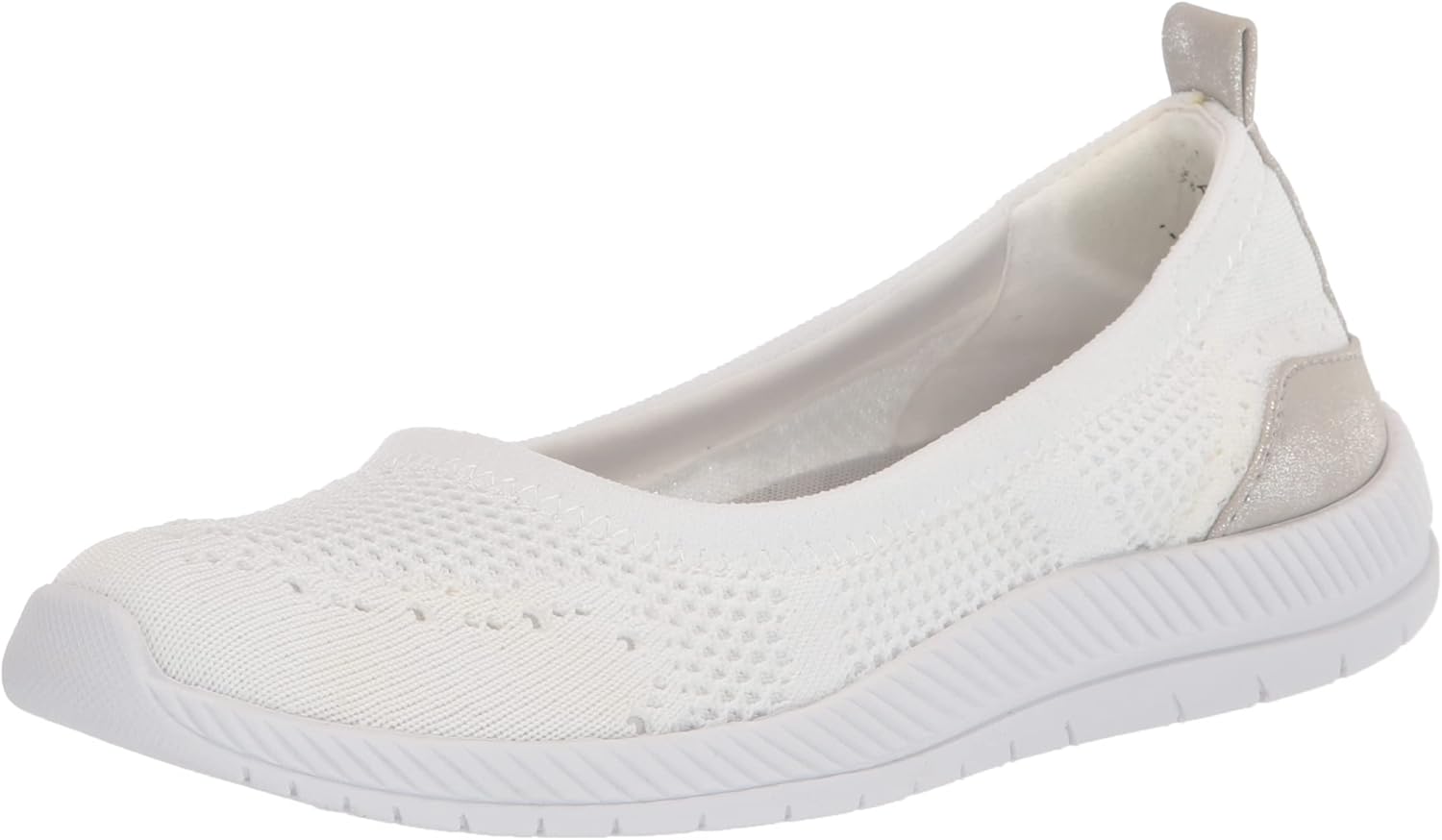 Easy Spirit Womens Glitz2Ballet Flat for All-Day Comfort