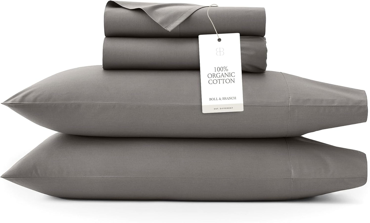 BOLL & BRANCH Signature Hemmed Sheet Set - Luxury Organic Cotton