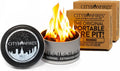 City Bonfires Portable Fire Pit Mini Tabletop Firepit - Clean, Food