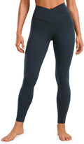 CRZ YOGA Womens Butterluxe Crossover High Waist Leggings 28in