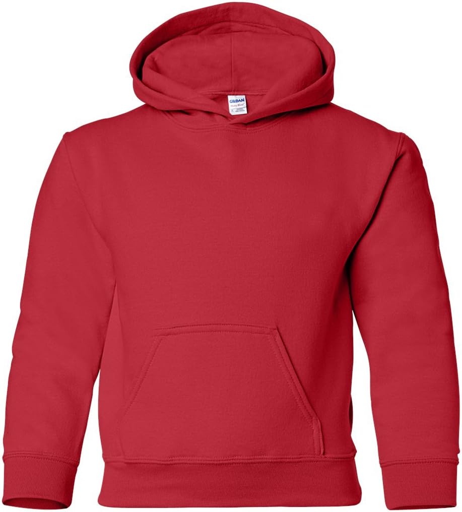Gildan Red Youth Hoodie, Small - Cozy Comfort