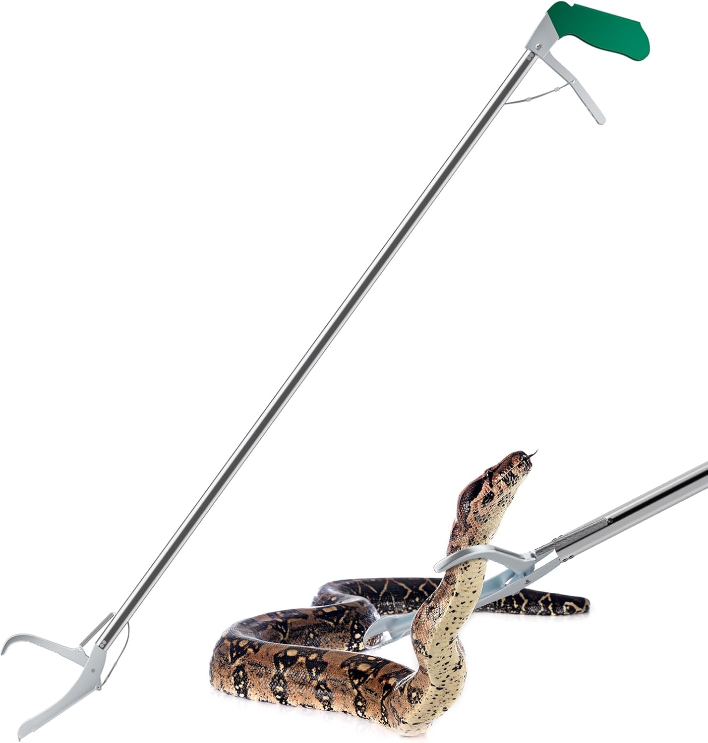 60 Professional Snake Tongs - Heavy Duty Snake Catcher Tool