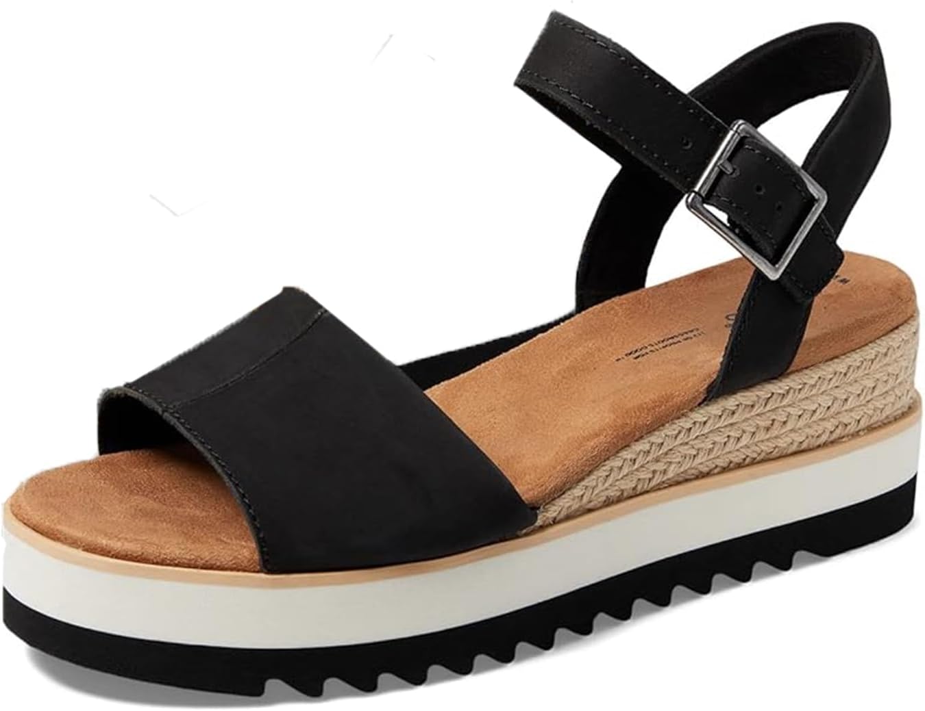 TOMS Womens Diana Mule Wedge Sandal for All-Day Comfort