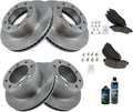 Front and Rear Brake Pad & Rotor Kit for 2005-07 Ford F-250 F-350