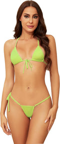 Sexy Halter Micro Bikini Set - 2 Pcs Women's Swimwear