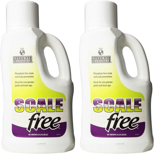 Natural Chemistry Scale Free 2 Liter Pack for Pool Care