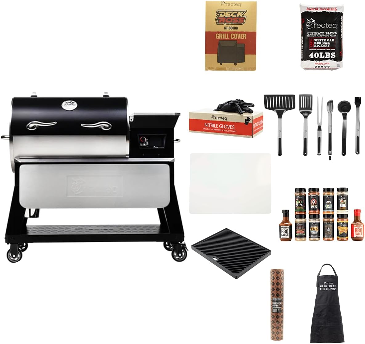 recteq Pellet Grill Deck Boss 800 - Ultimate BBQ Experience
