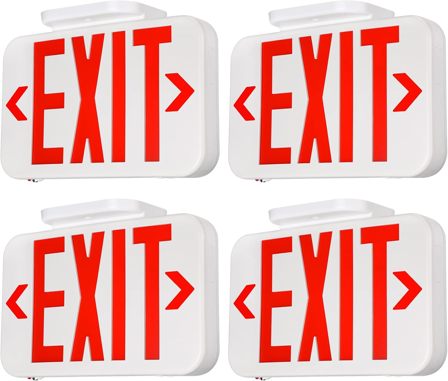LED Exit Sign with Battery Backup for Emergency Situations