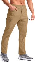 Men's Lightweight Hiking Pants with 7 Pockets - Quick Dry Comfort