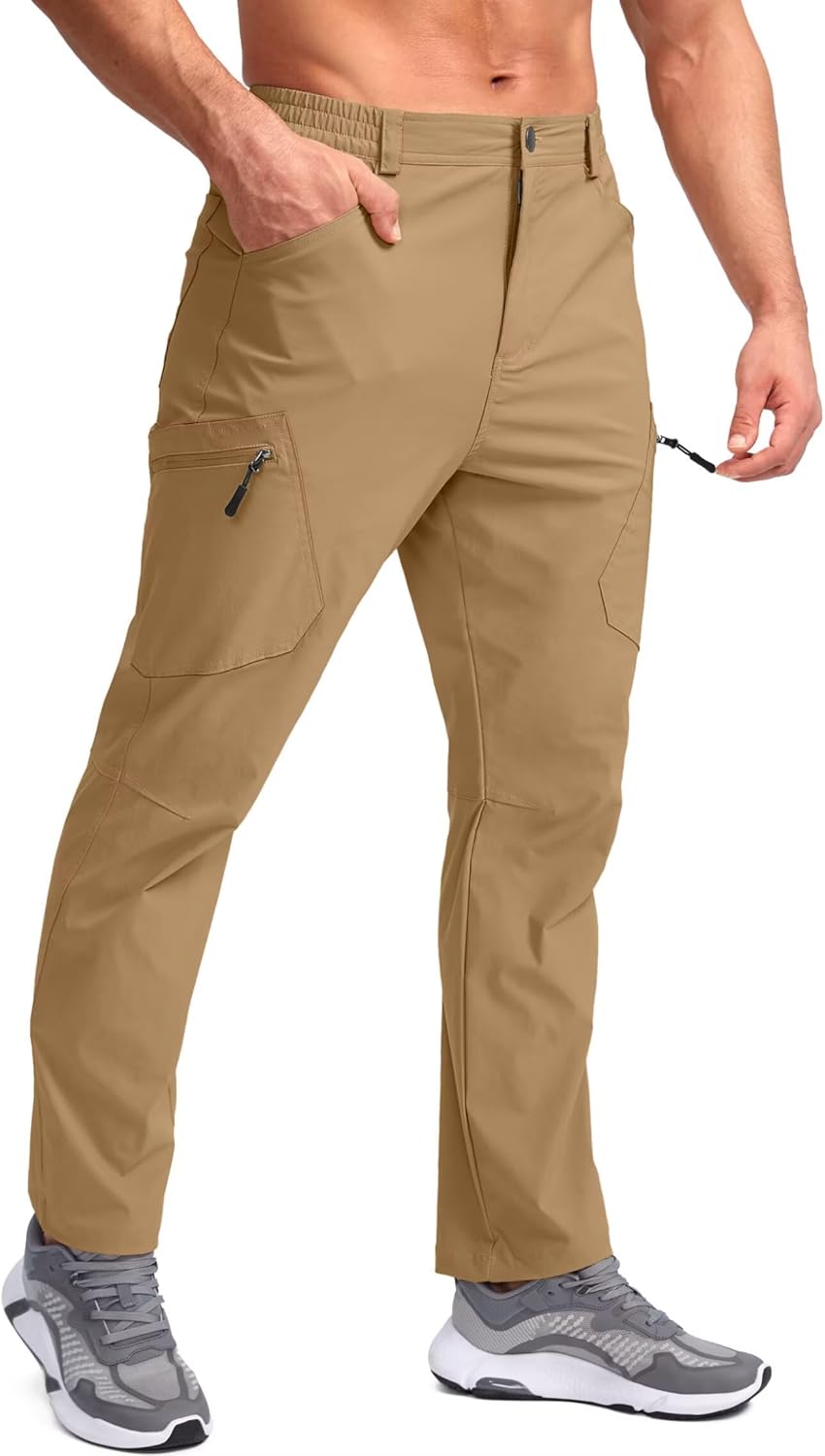 Pudolla Men's Lightweight Hiking Pants for Outdoor Adventures