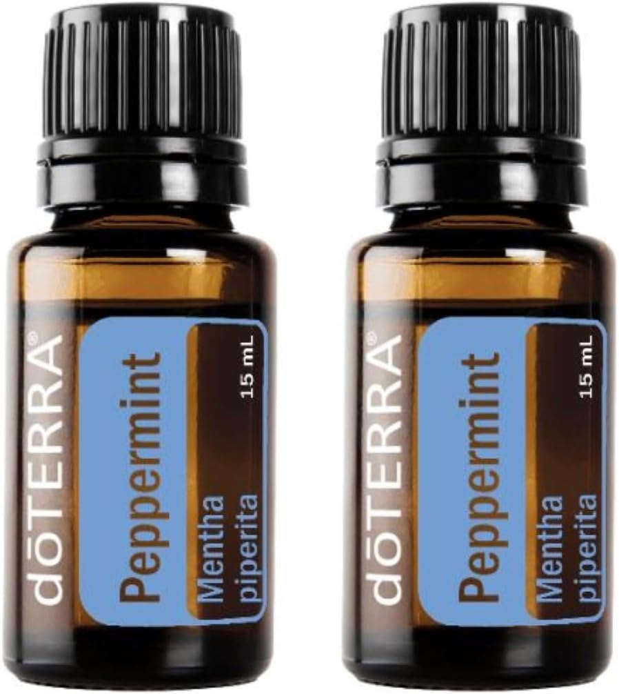 doTERRA Peppermint Essential Oil 15 ml for Clear Breathing