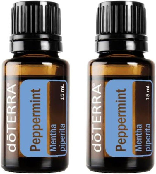 doTERRA Peppermint Essential Oil 15 ml for Clear Breathing
