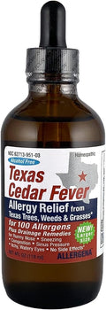 PROGENA Allergena Texas Cedar Fever Sublingual Drops - Fast Relief