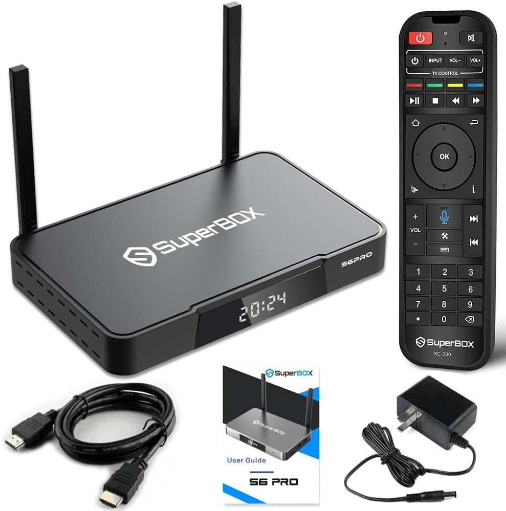 Streaming Media Player with Voice Control and 6K HDR Support