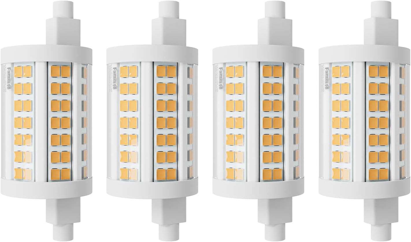 R7S LED Bulb 78MM, 15W Dimmable Replacement for Torchiere