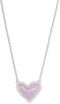 Kendra Scott Ari Heart Adjustable Length Pendant Necklace - Elegant