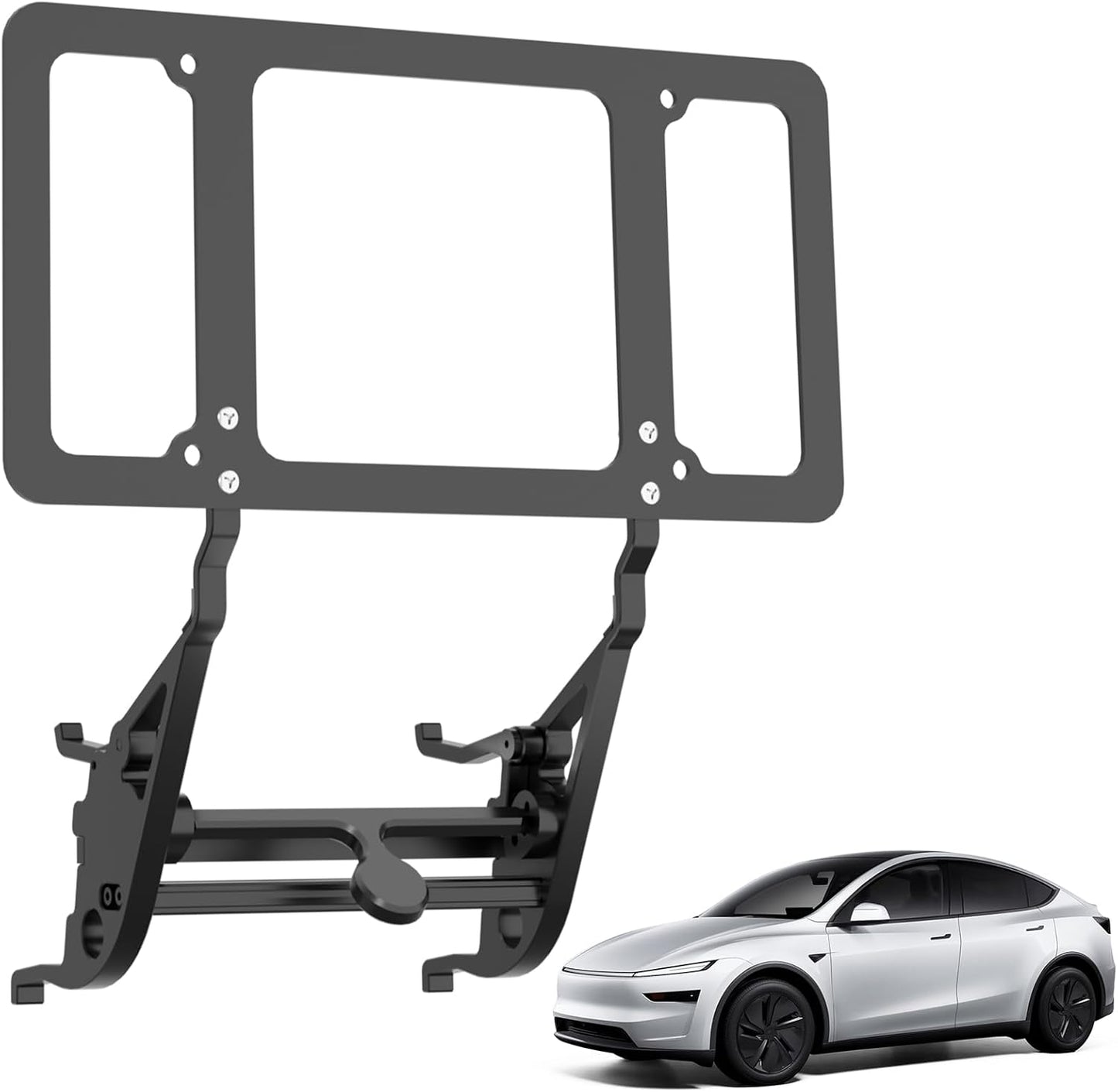 2026 Tesla Model Y Juniper License Plate Holder with Anti-Theft