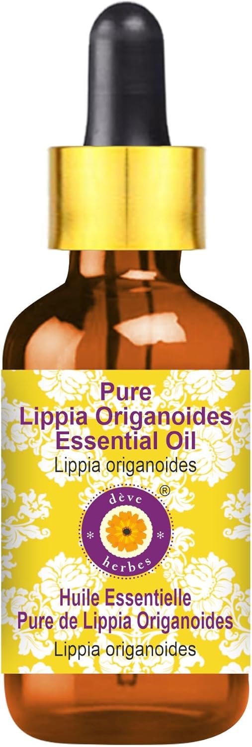 Deve Herbes Pure Lippia Origanoides Essential Oil for Skin Care