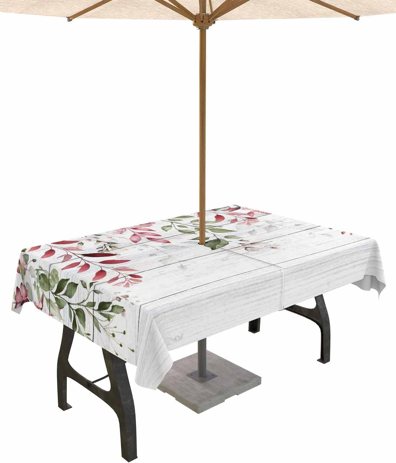 Waterproof Valentine's Day Tablecloth, 60x84in, Ruian Store