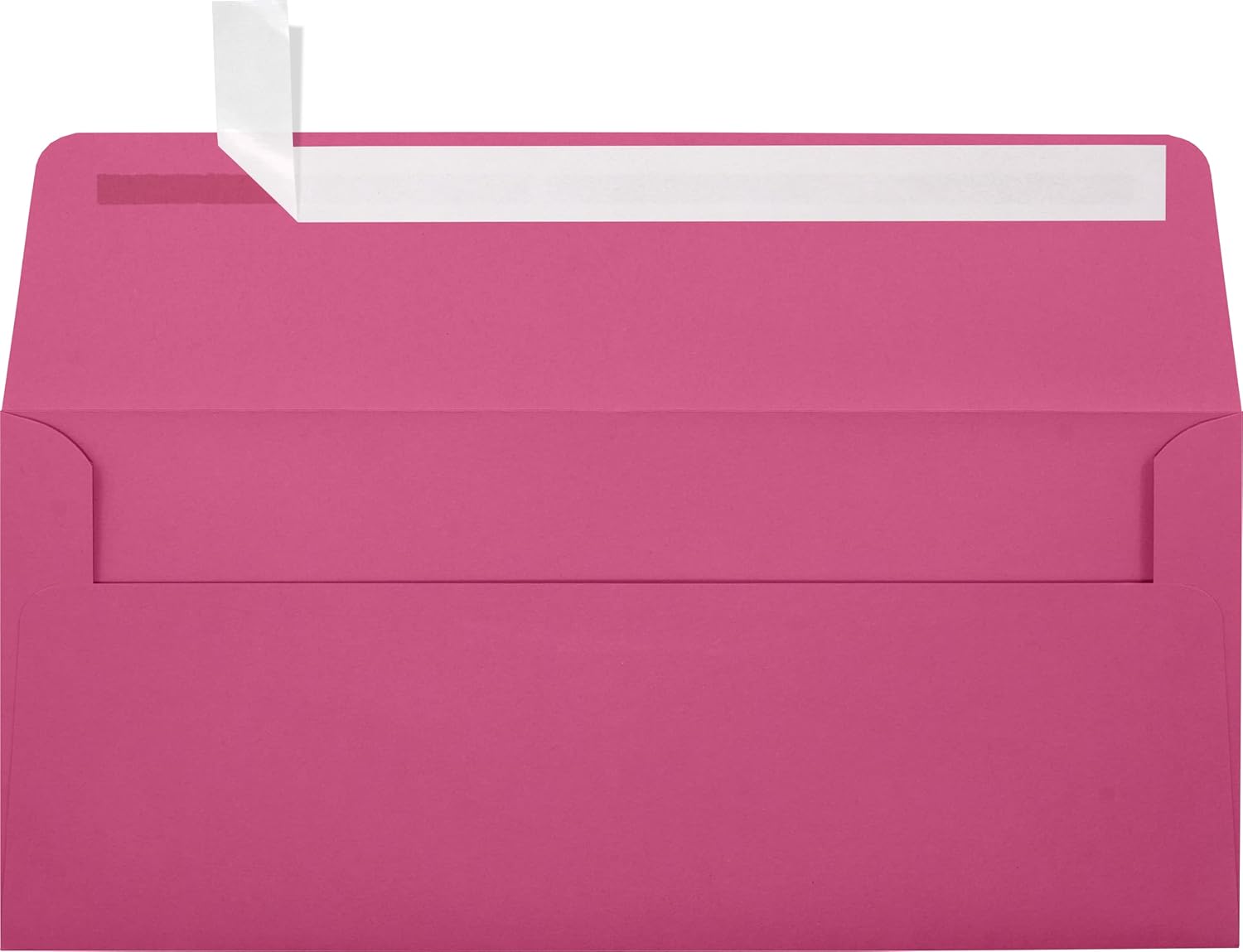LUXPaper #10 Business Envelopes - Peel & Press Magenta Pink