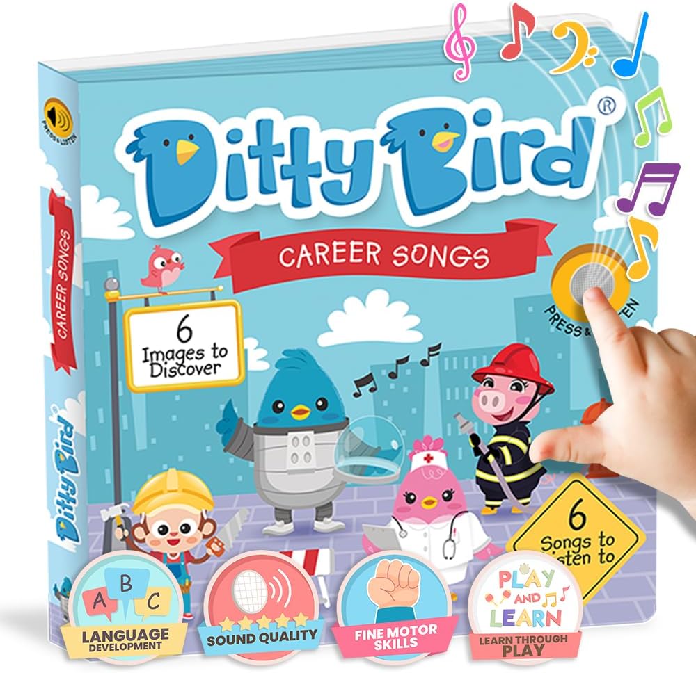 Interactive Firefighter Sound Book | Ages 1-3