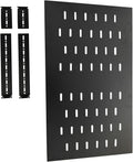 1U Server Rack Shelf Ventilated Tray - Heavy Duty 20-38 in Adjustable